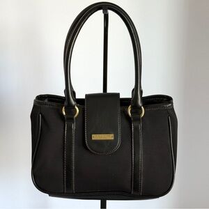 Etienne Aigner Black Shoulder Handbag Vintage Style
